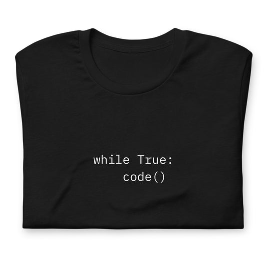 while True: code()