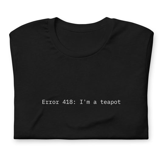 Error 418: I'm a teapot
